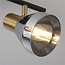 Searchlight Plafondlamp Westminster 4L - Smoke/Goud