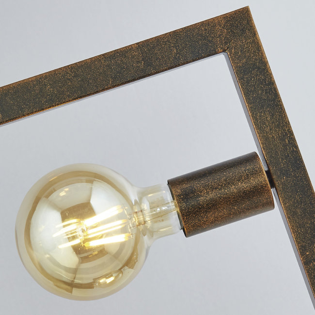 Searchlight Vloerlamp Oblong 5L - Roestbruin