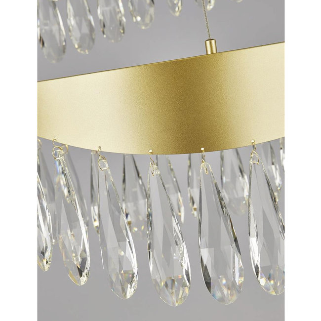 Searchlight Kroonluchter Jewel Led - Goud