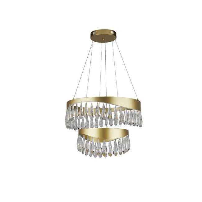 Searchlight Kroonluchter Jewel Led - Goud