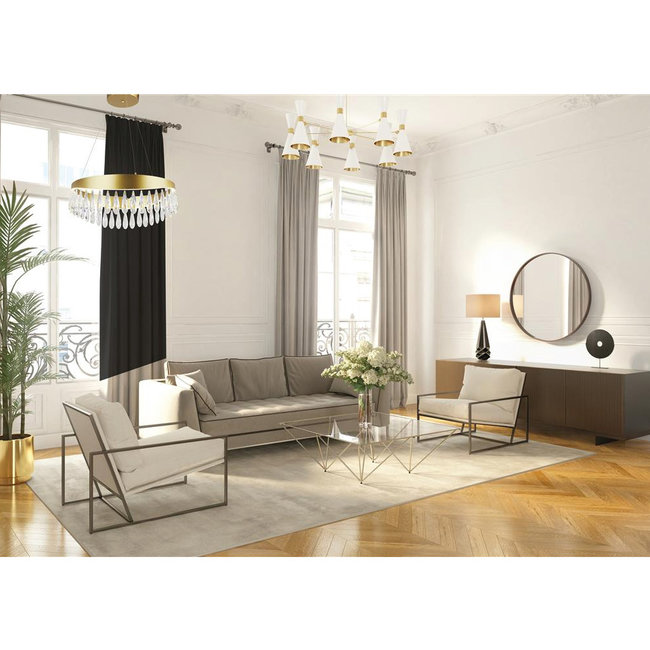 Searchlight Kroonluchter Jewel Led Small - Goud