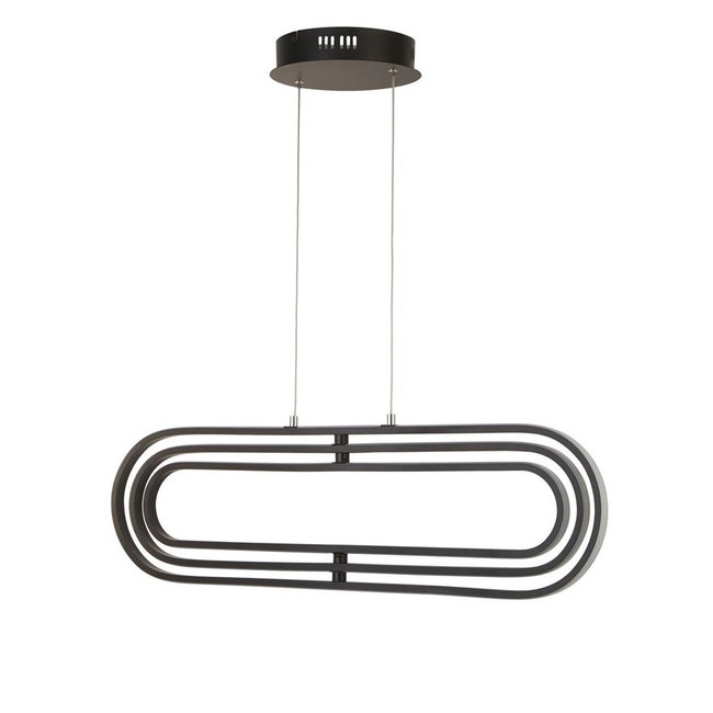 Searchlight Hanglamp Clip - Zwart