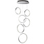 Searchlight Hanglamp Rings - Chroom