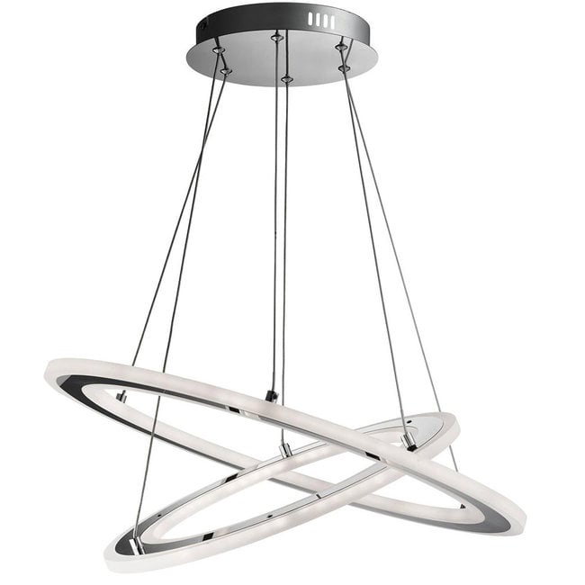 Searchlight Hanglamp Solexa - Chroom