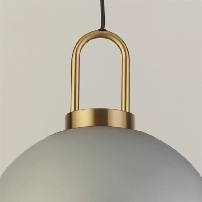 Searchlight Hanglamp Snowdrop 1L - Wit/Goud