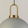 Searchlight Hanglamp Snowdrop 1L - Wit/Goud Searchlight Hanglamp Snowdrop 1L - Wit/Goud