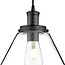 Searchlight Hanglamp Pyramid 1L Zwart