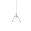 Searchlight Hanglamp Pyramid 1L - Mat Staal