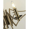 Searchlight Kroonluchter Ascot 8L - Antiek Brons Searchlight Kroonluchter Ascot 8L - Antiek Brons