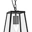 Searchlight Hanglamp Lantern Noir 1L 20x26cm - Zwart