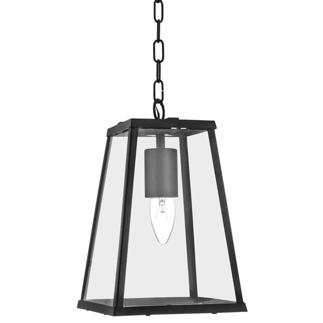 Searchlight Hanglamp Lantern Noir 1L 20x26cm - Zwart