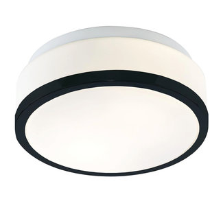 Searchlight Plafondlamp Cheese 29cm - Zwart