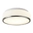 Searchlight Plafondlamp Cheese 29cm Zilver