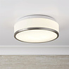 Searchlight Plafondlamp Cheese 29cm Zilver Searchlight Plafondlamp Cheese 29cm Zilver