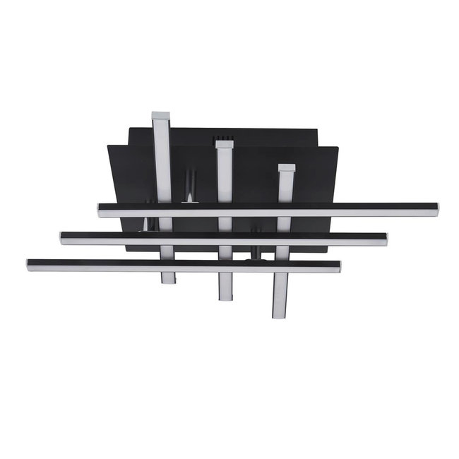 Searchlight Plafondlamp Matrix 6L - Zwart