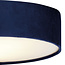 Searchlight Plafondlamp Drum 30cm - Donker Blauw