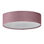 Searchlight Plafondlamp Drum 30cm - Roze