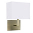 Searchlight Wandlamp Hotel - Antiek Brons E27