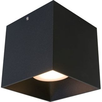 Artdelight Plafondlamp Quadro - Zwart