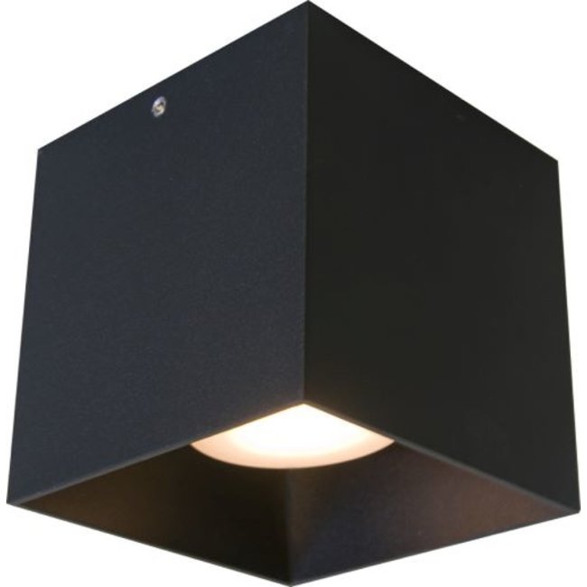 Artdelight Plafondlamp Quadro - Zwart