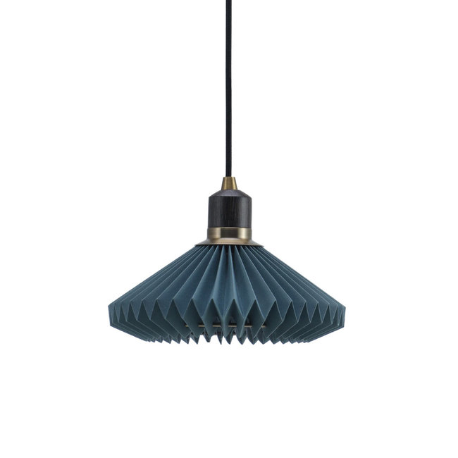 Shilling een andere hart Halo Design Hanglamp Paris 24cm Blauw - Mooielampen.com