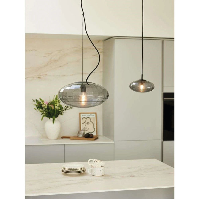 Halo Design Hanglamp Mesh 28cm - Smoke