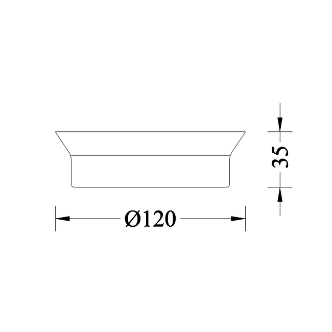 Artdelight Tafellamp Mirror Ring - Goud