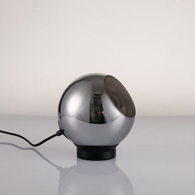 Artdelight Tafellamp Mirror Ring - Zwart