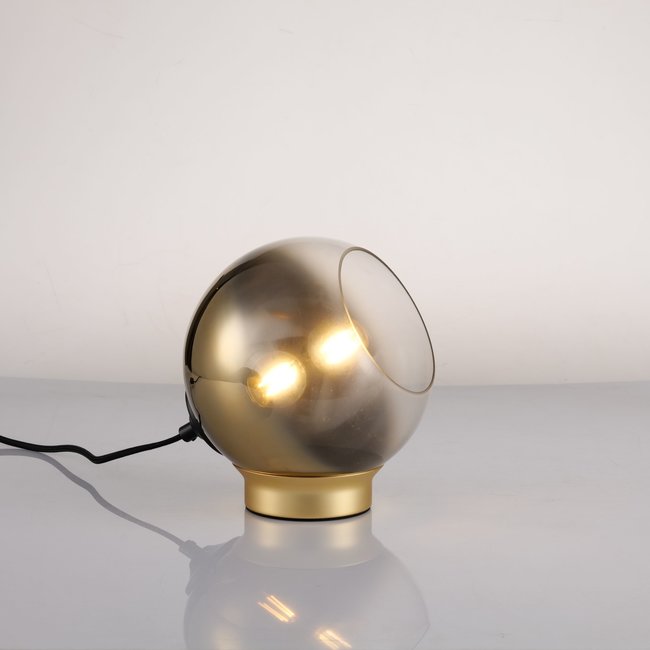 Artdelight Tafellamp Mirror Ring - Goud