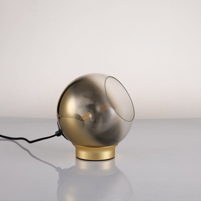 Artdelight Tafellamp Mirror Ring - Goud