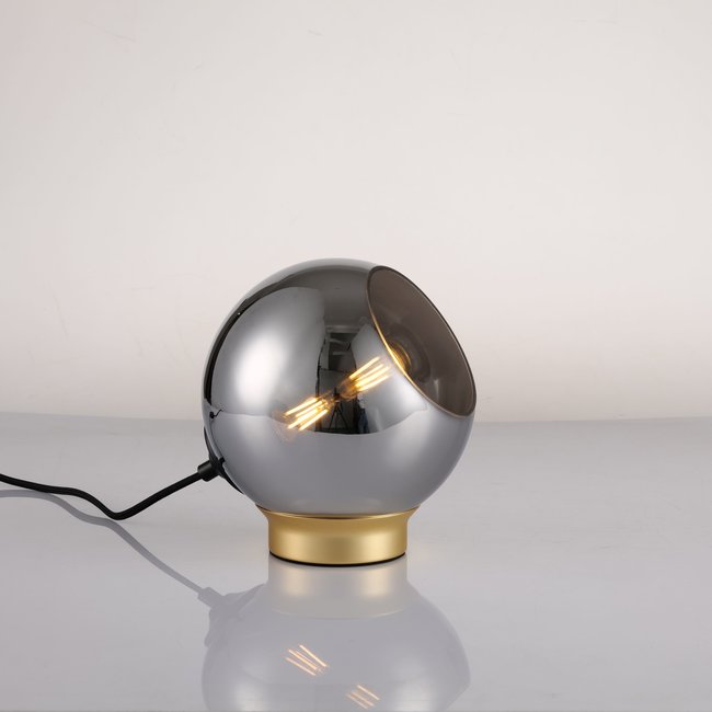 Artdelight Tafellamp Mirror Ring - Goud