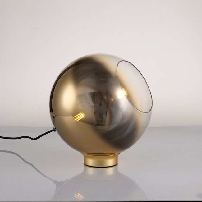 Artdelight Tafellamp Mirror Ring - Goud