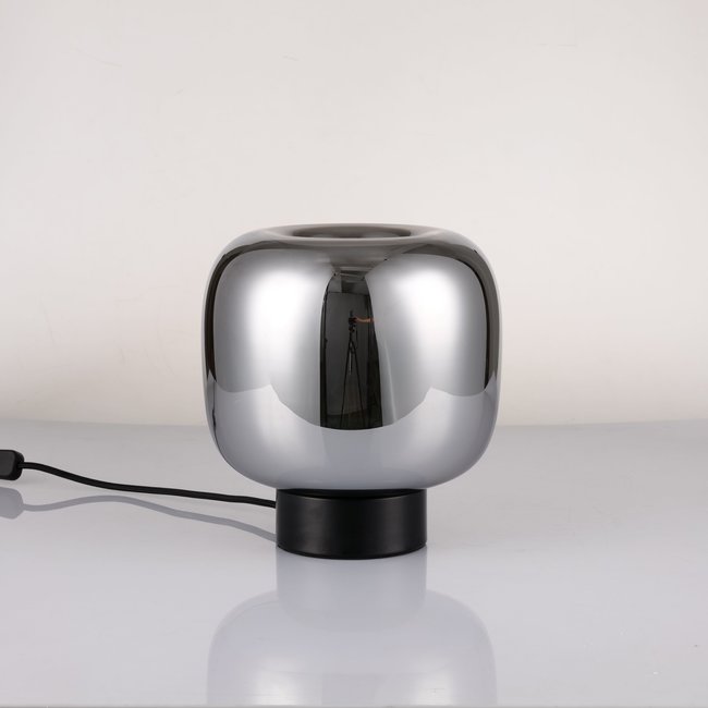 Artdelight Tafellamp Round - Zwart