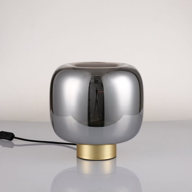 Artdelight Tafellamp Round - Goud