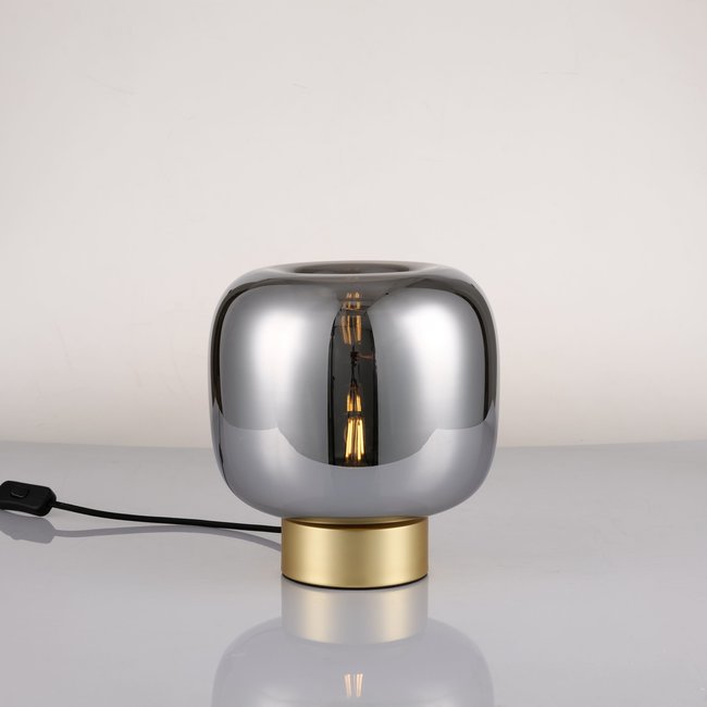 Artdelight Tafellamp Round - Goud