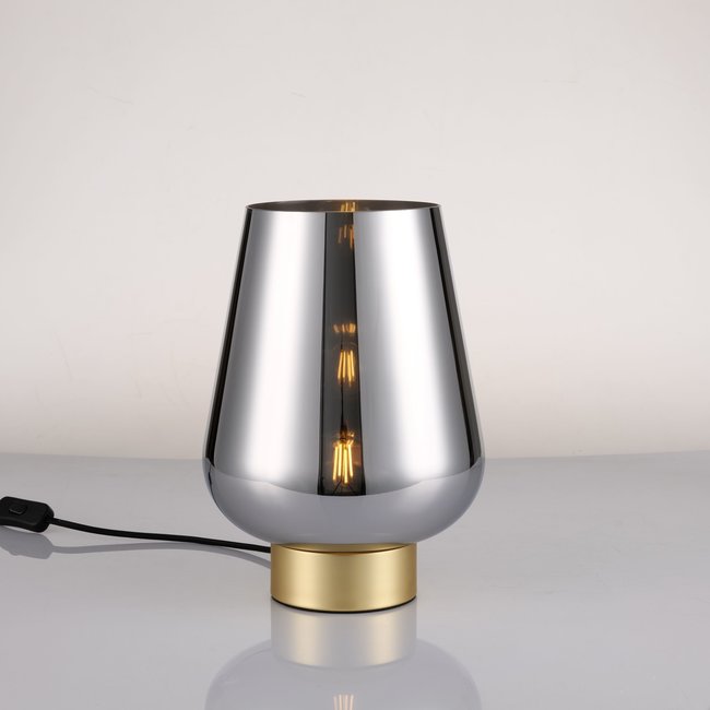 Artdelight Tafellamp Round - Goud