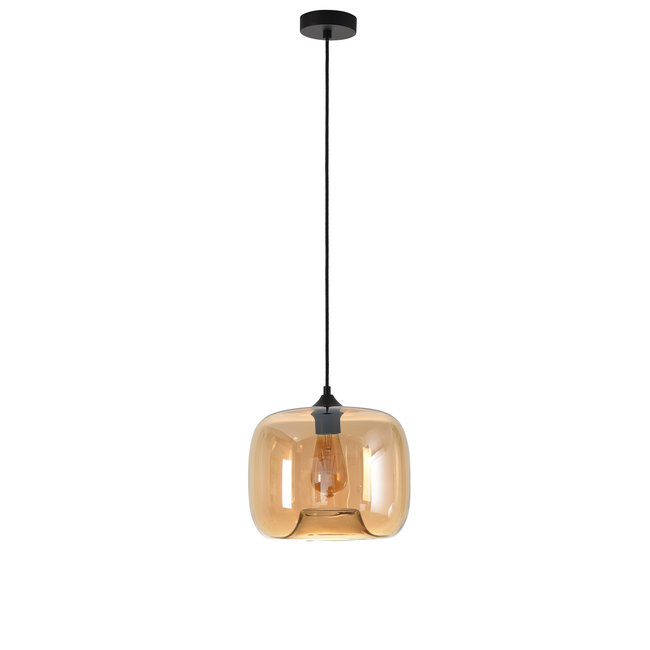 Artdelight Glas Preston 28cm - Amber