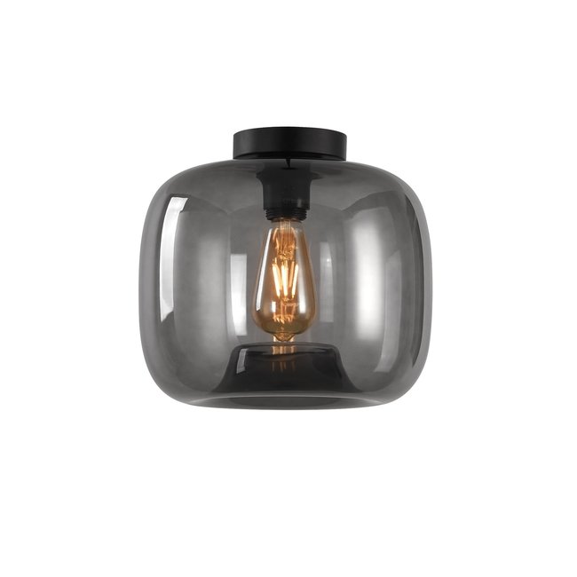 Artdelight Glas Preston 28cm - Smoke Grijs