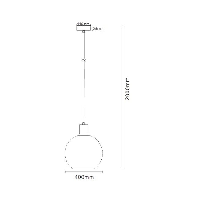 Artdelight Hanglamp Rosario 40 - Goud