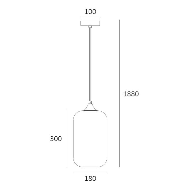 Artdelight Hanglamp Botany - Amber