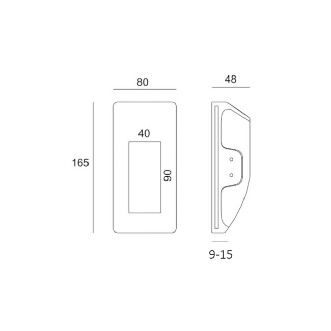 Artdelight Inbouwspot Pirés - Wit