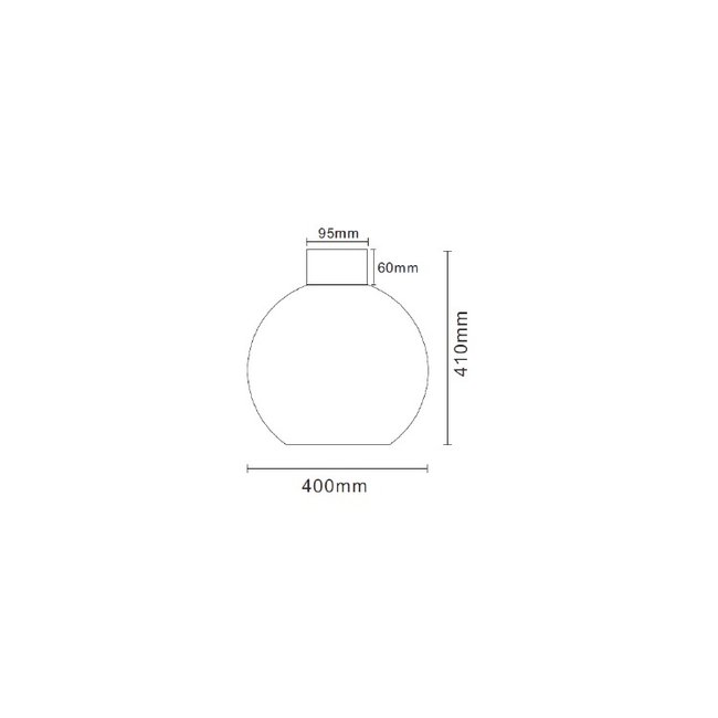 Artdelight Plafondlamp Rosario 40 - Goud