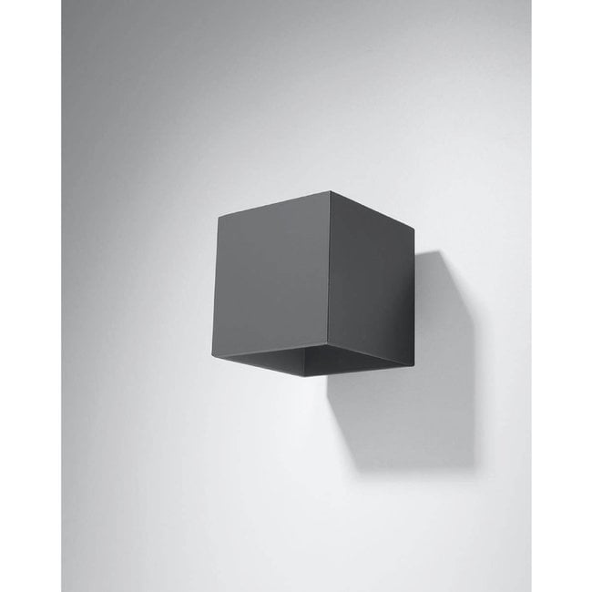 Sollux Wandlamp Quad - Antraciet