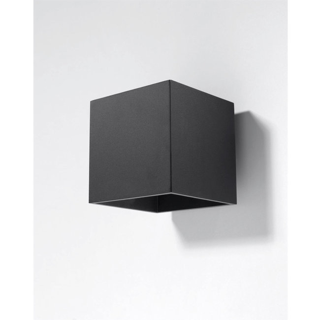 Sollux Wandlamp Quad - Zwart