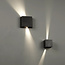 Lighting Collection Wandlamp Strand - Zwart