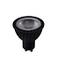 Artdelight GU10 Led zwart 6W 2700K 420lm - Dimbaar