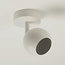Lighting Collection Plafondlamp Apollo1L - Wit