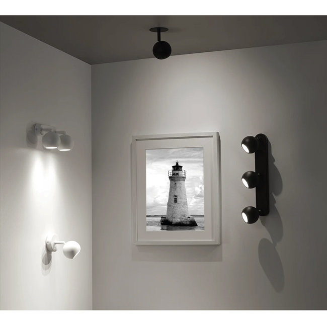 Lighting Collection Plafondlamp Apollo 2L - Wit