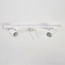 Lighting Collection Plafondlamp Moon 3L - Wit