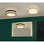 Lighting Collection Plafondlamp Banda 23cm - Zwart